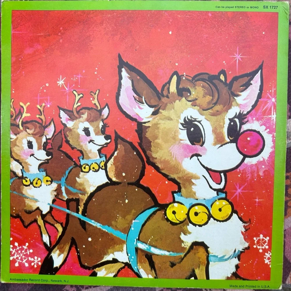 Rudolph, the rednosed, reindeer vintage record - Picture 4 of 5